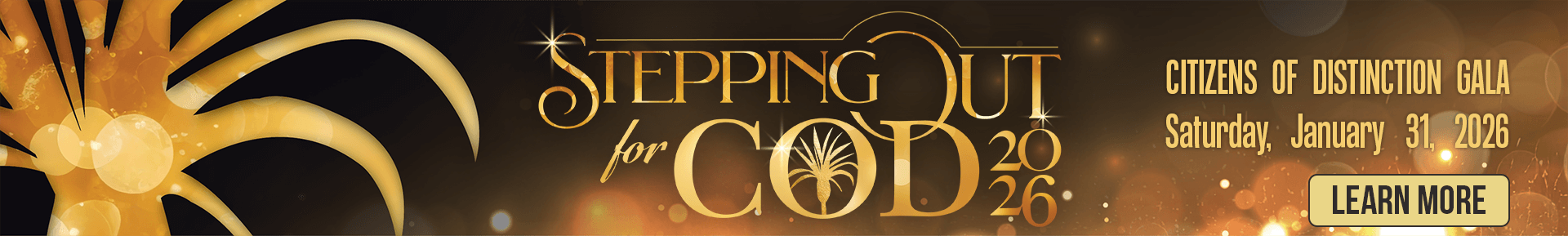 College of the Desert Stepping Out for COD 2026 Gala Logo